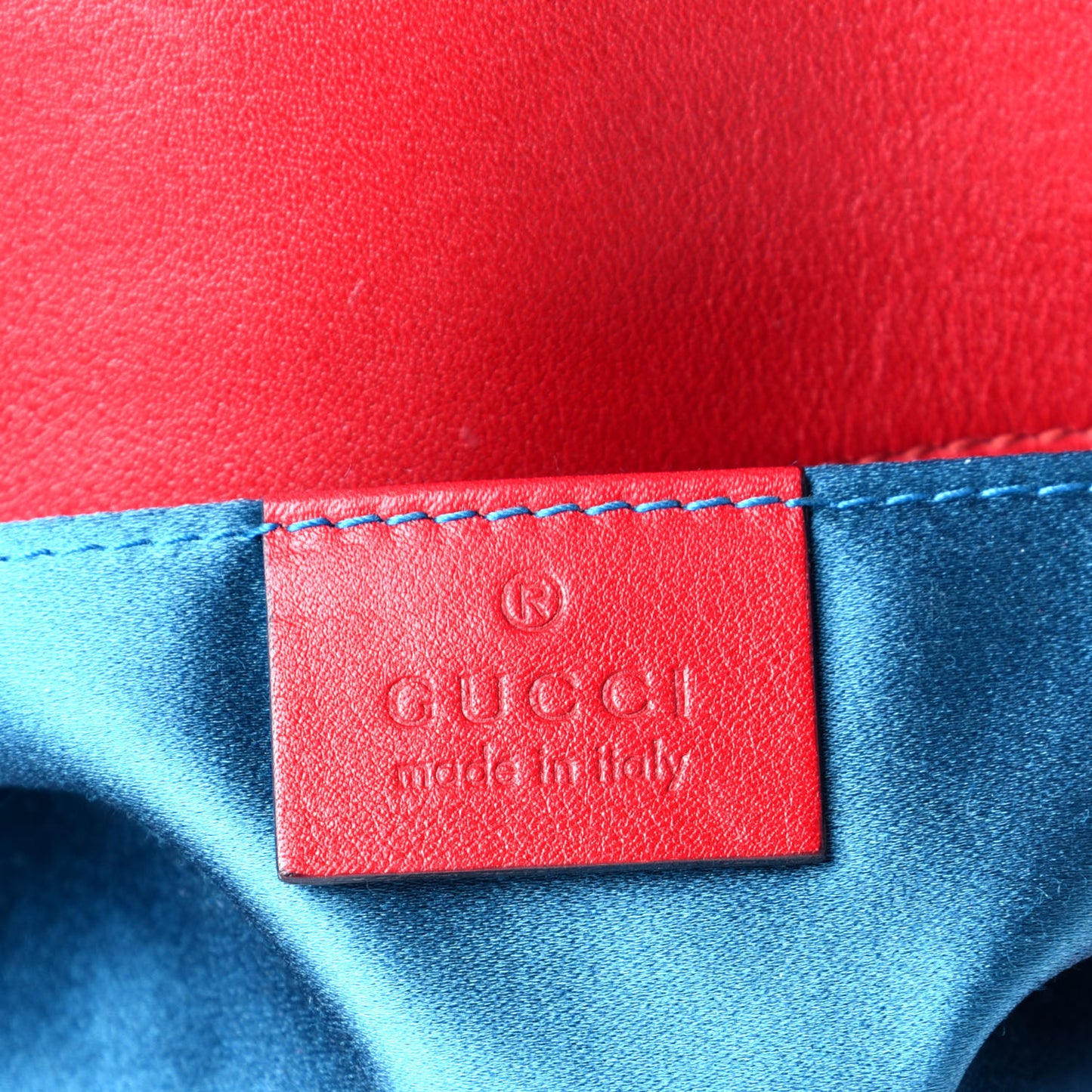 Velvet Matelasse Mini GG Marmont Shoulder Bag Hibiscus Red