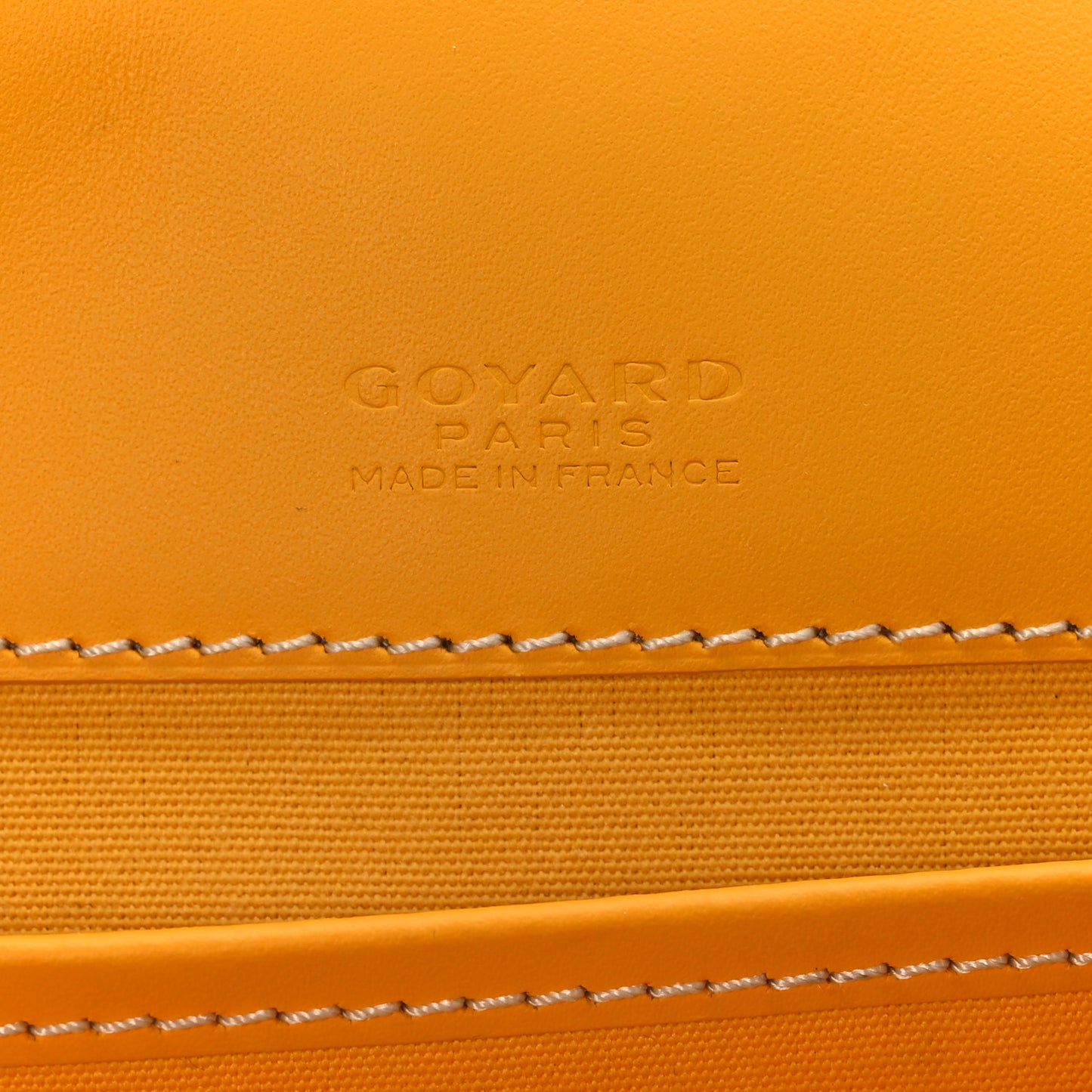 Goyardine Belvedere II PM Messenger Bag Yellow