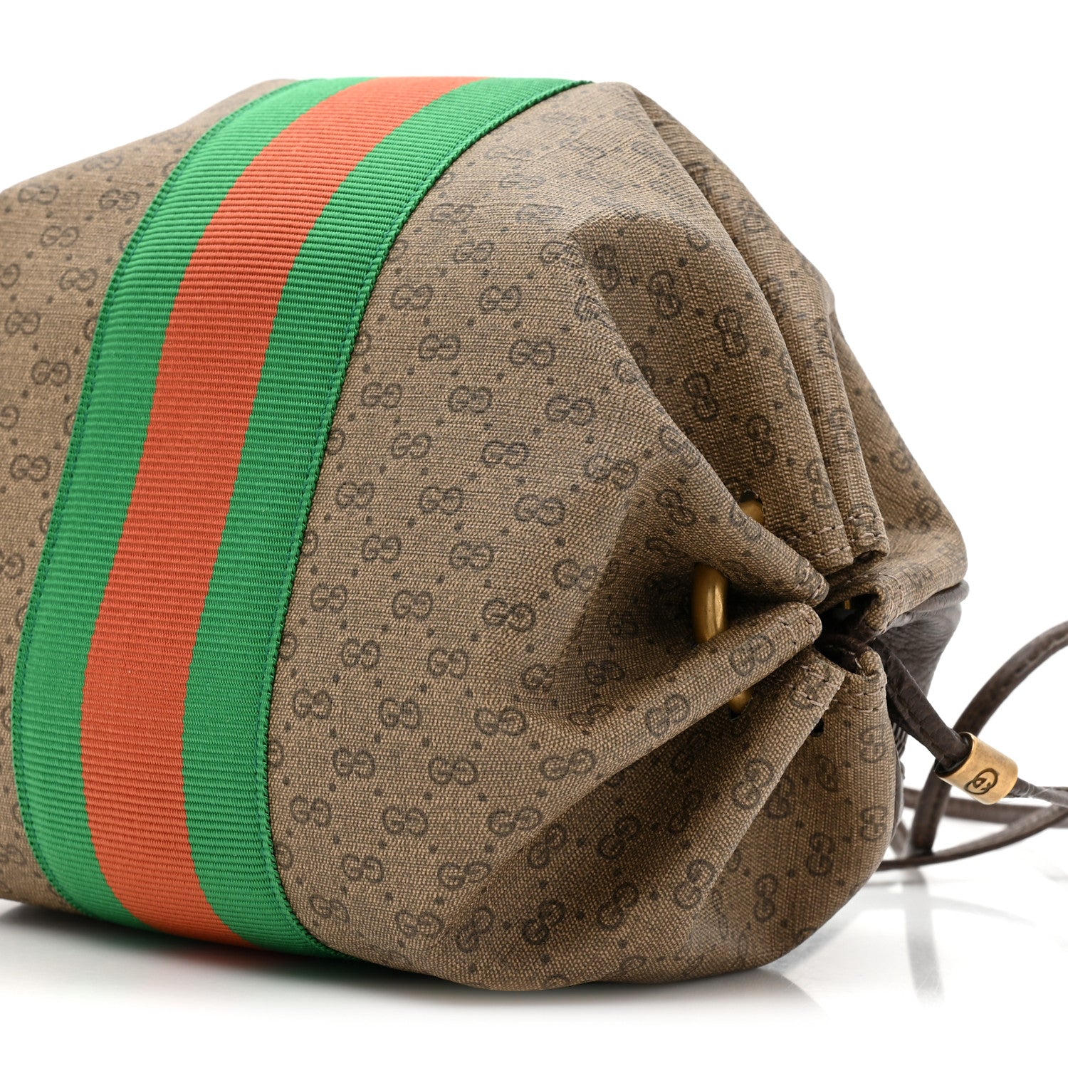 Gucci Mini Vintage GG Supreme Monogram Web Butterfly New Candy Crossbody Beige New Acero 8 of 9