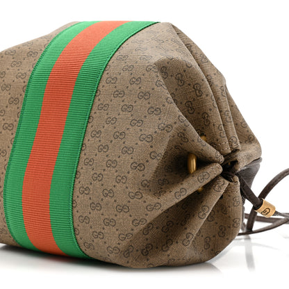 Gucci Mini Vintage GG Supreme Monogram Web Butterfly New Candy Crossbody Beige New Acero 8 of 9