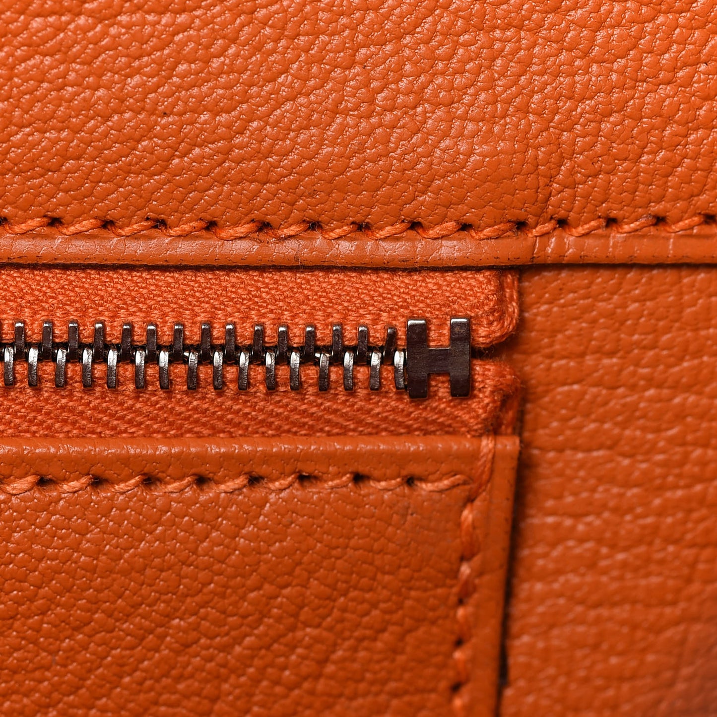 Togo Birkin 35 Orange