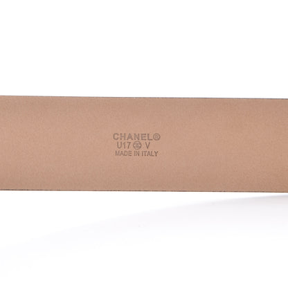 Chanel Calfskin Belt 95 38 Black 4 of 8