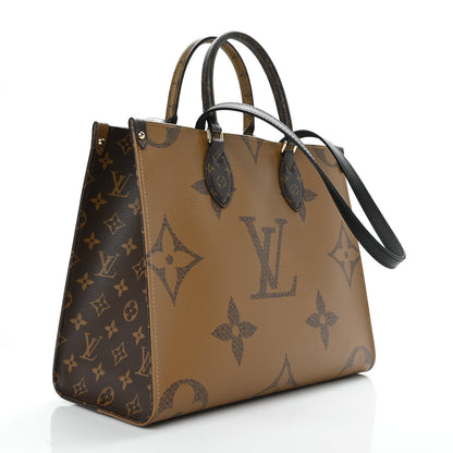Louis Vuitton Reverse Monogram Giant Onthego MM 3 of 9