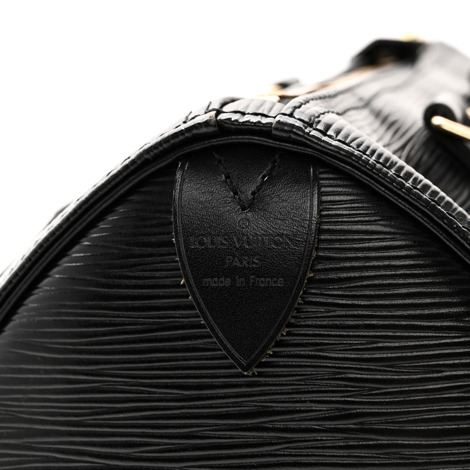 Louis Vuitton Epi Speedy 25 Black 6 of 9
