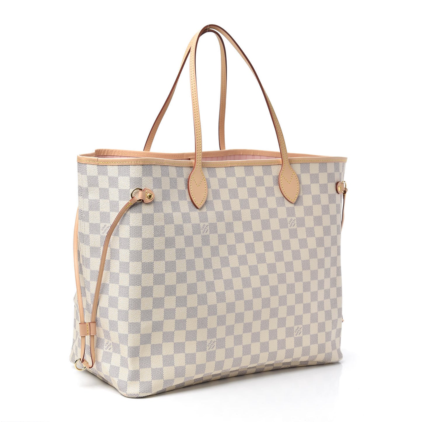 Damier Azur Neo Neverfull GM Rose Ballerine