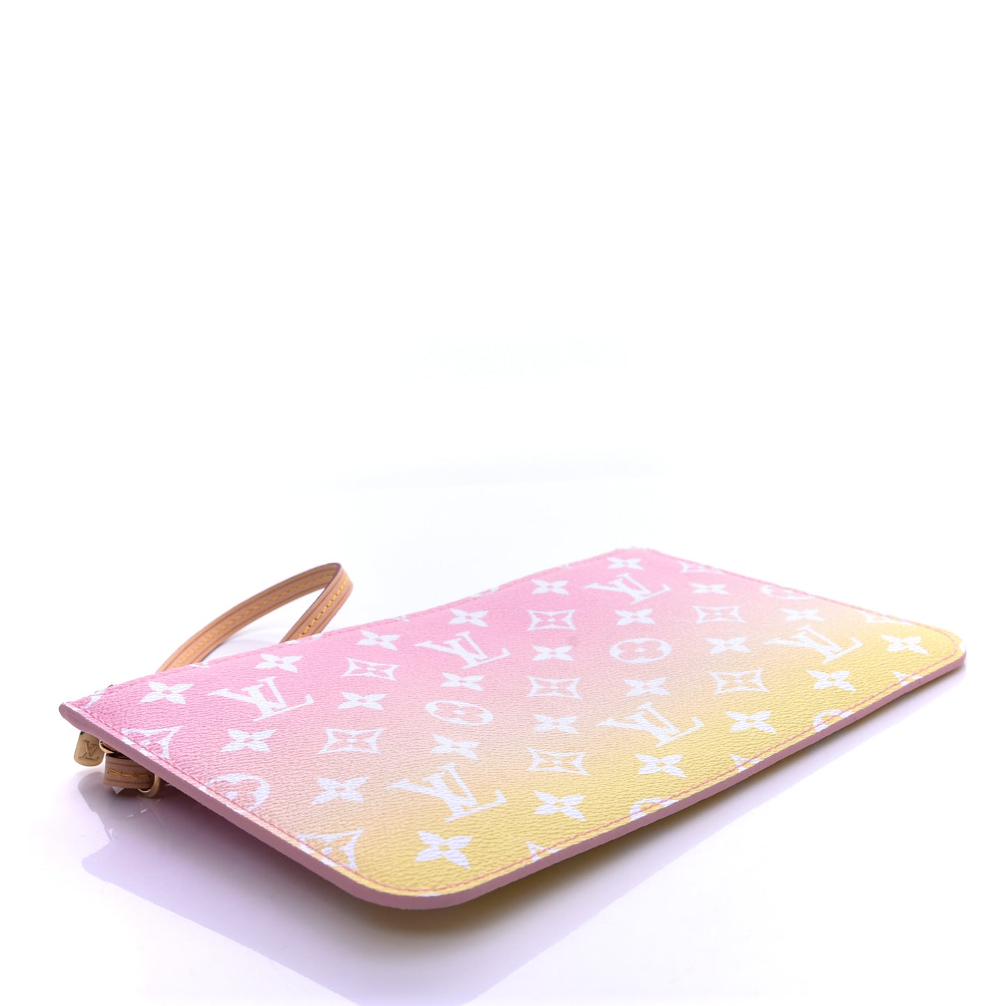 Monogram By The Pool Neverfull MM Pochette Light Pink