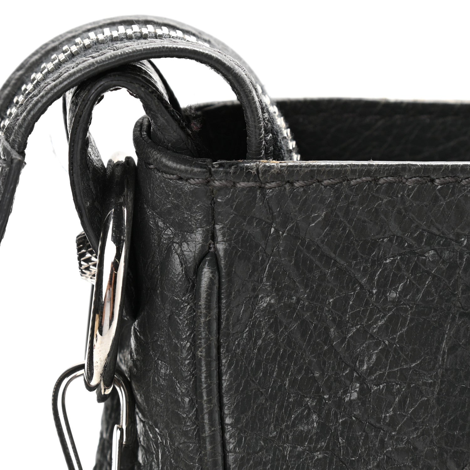 Balenciaga Agneau Giant 12 Silver Hardware Velo Gris Fossile Anthracite 13 of 14