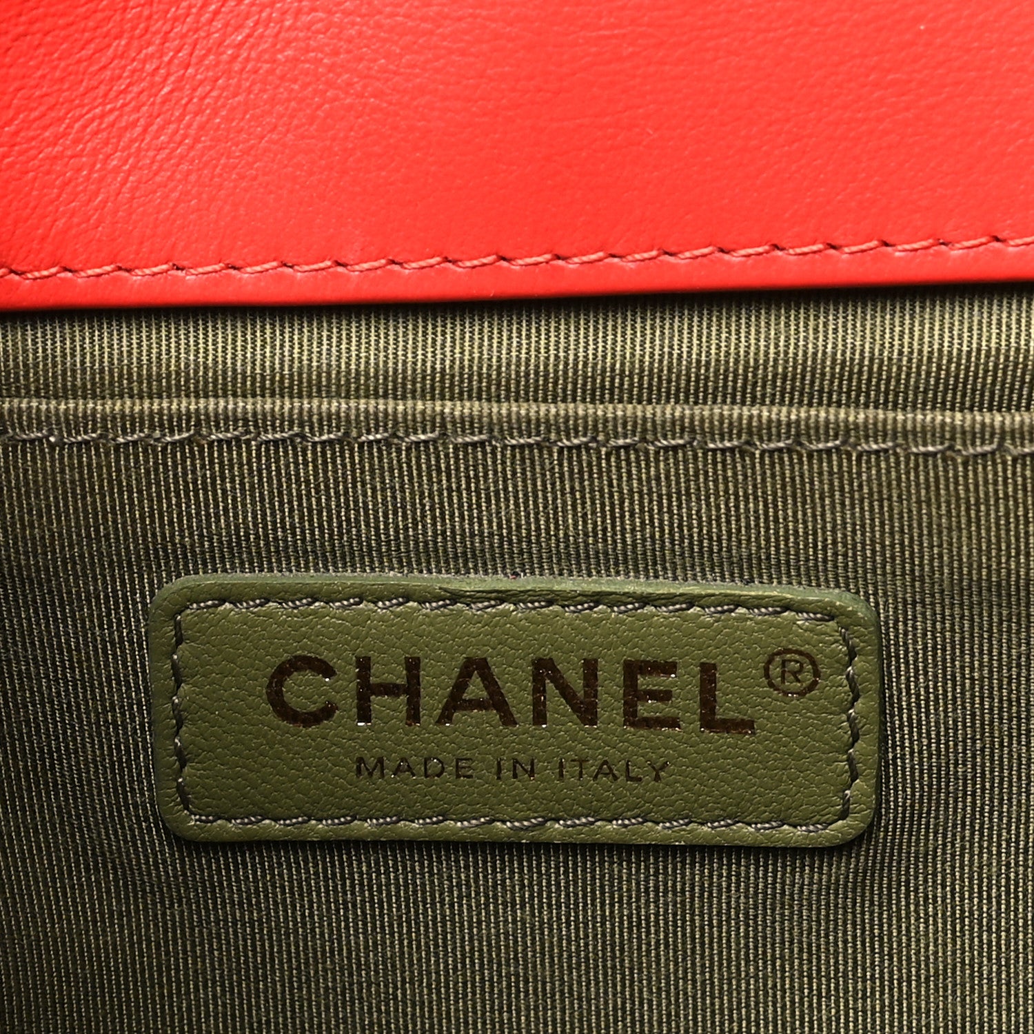 Chanel Lambskin Quilted Medium Boy Flap Red 7 of 12