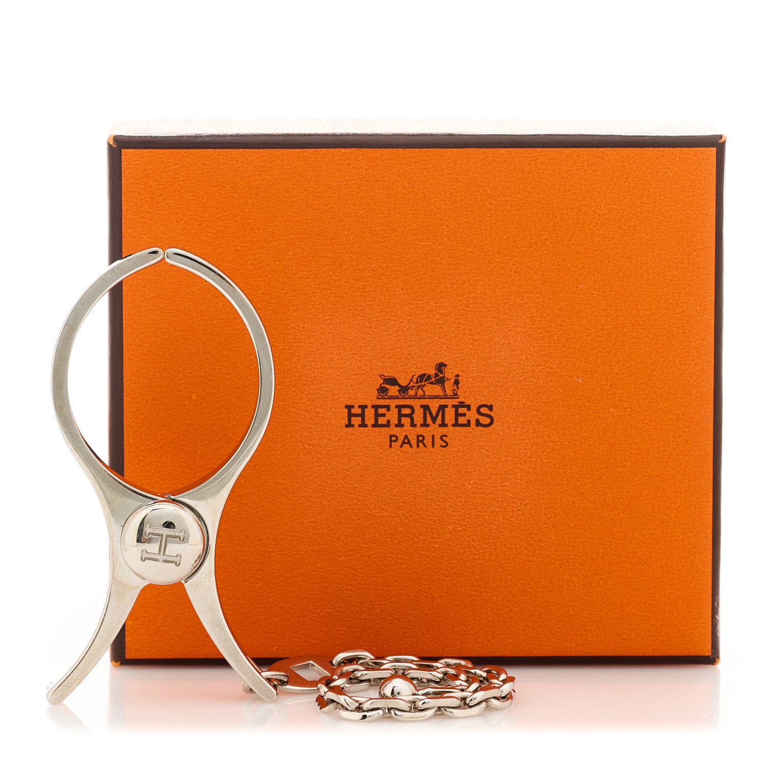 Hermes Palladium Filou Glove Clip 6 of 6