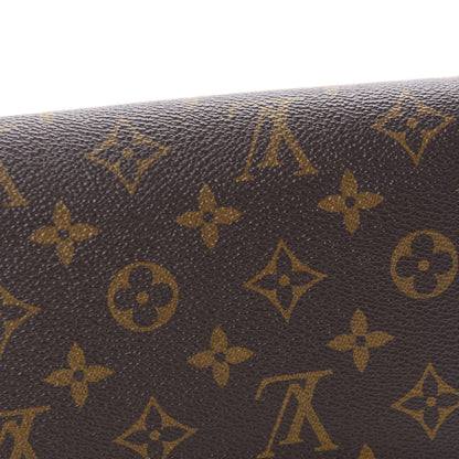Louis Vuitton Monogram Pochette Felicie Chain Wallet Fuchsia 11 of 15