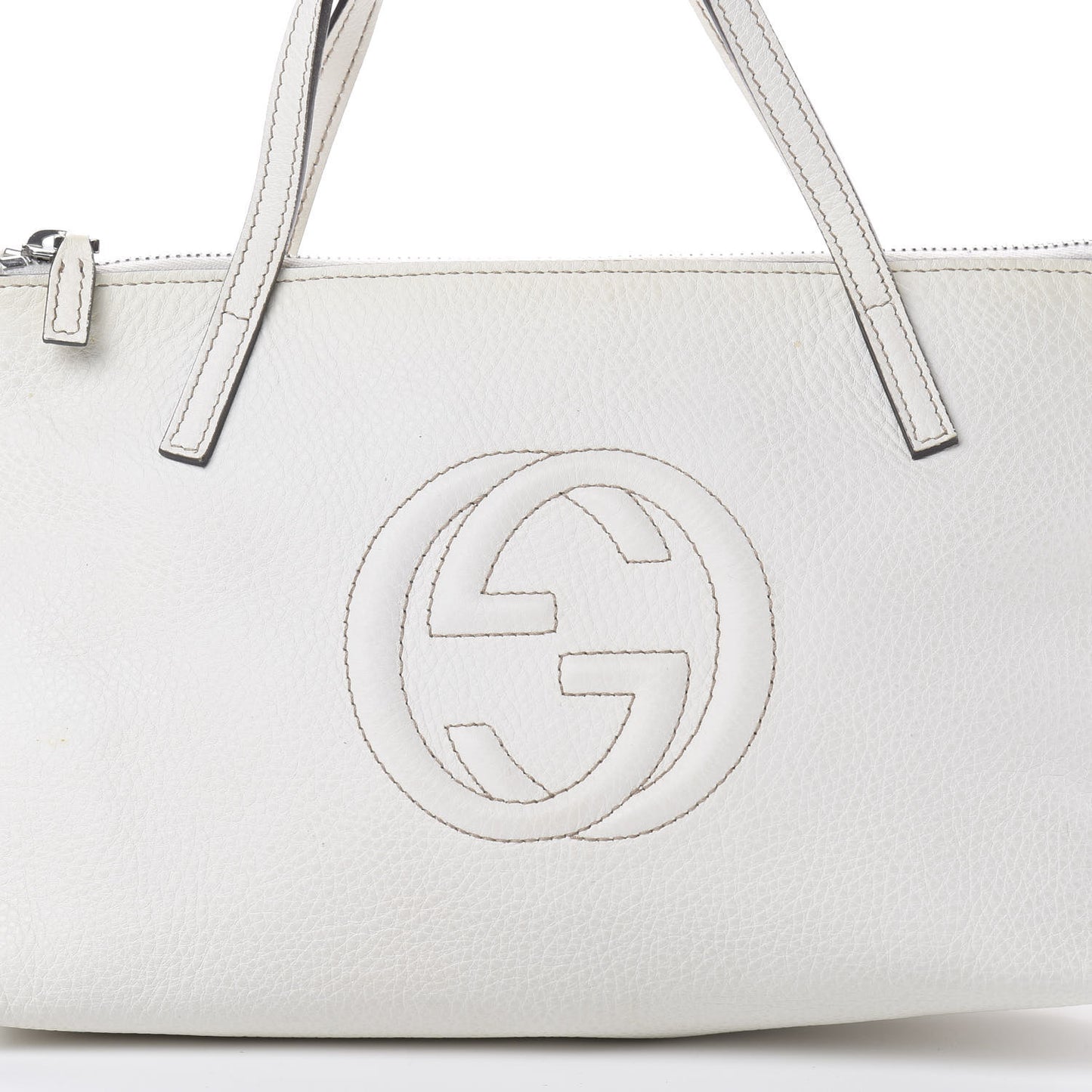 Cellarius Calfskin Children's Soho Shoulder Bag White