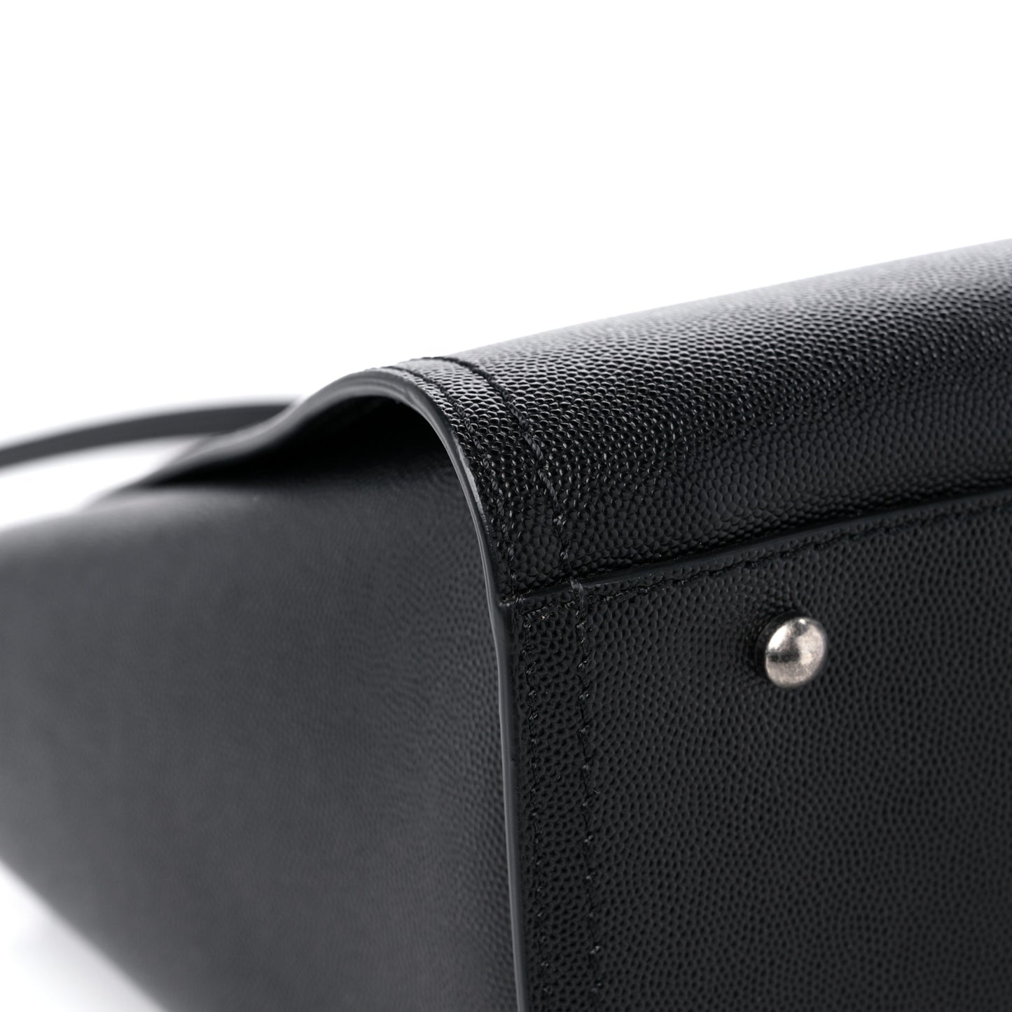Caviar Small Studded Deauville Tote Black