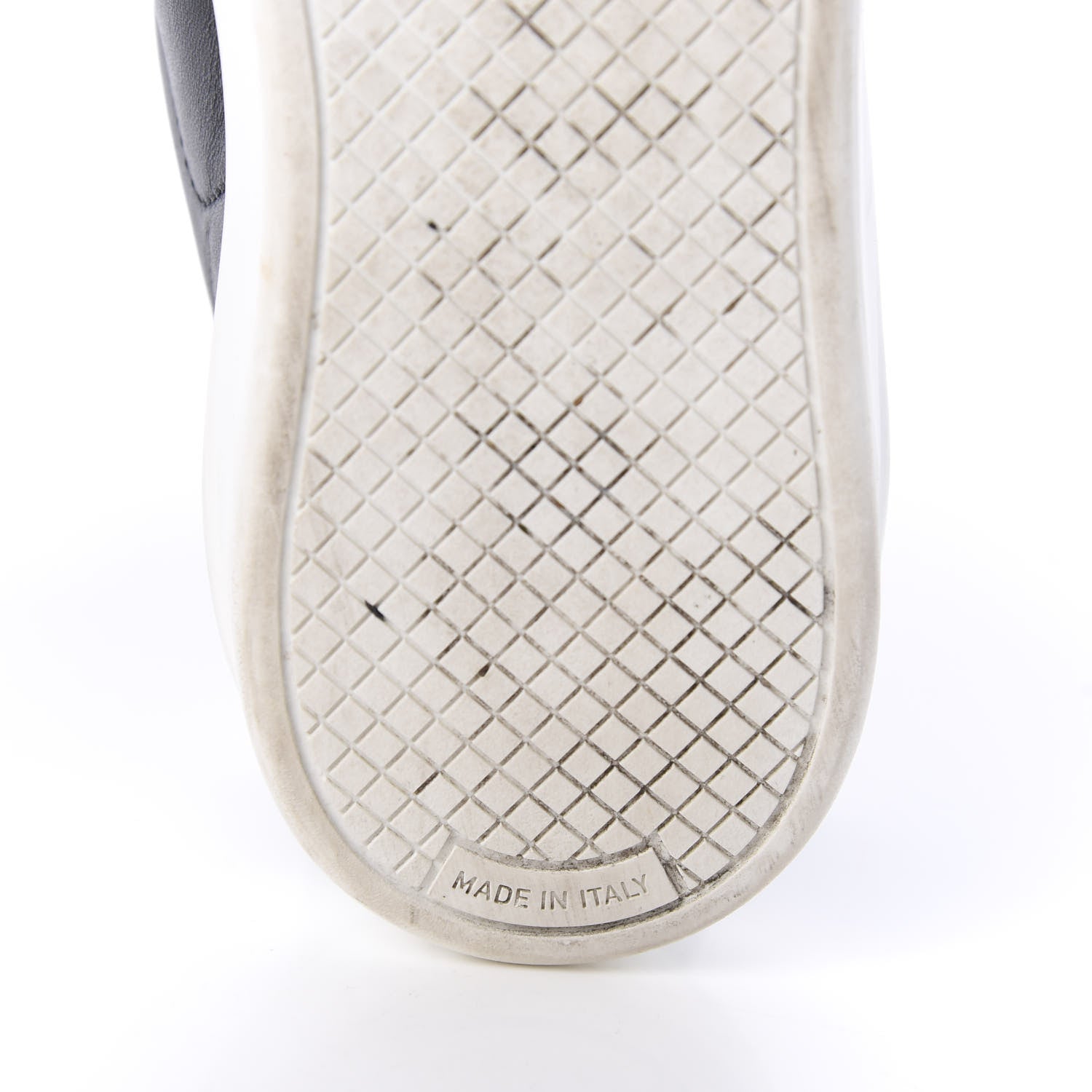 Chanel Calfskin CC Womens Sneakers 37.5 Black 9 of 9