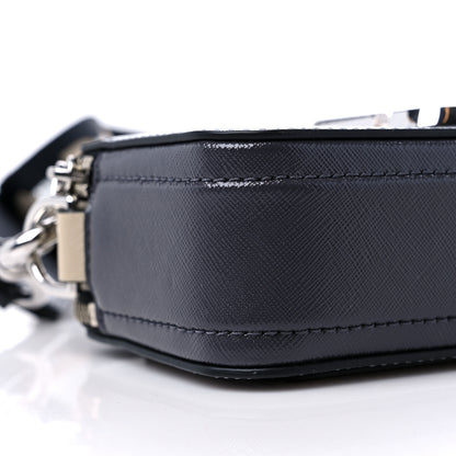 Marc Jacobs Saffiano Small Snapshot Camera Bag Wolf Grey 8 of 9
