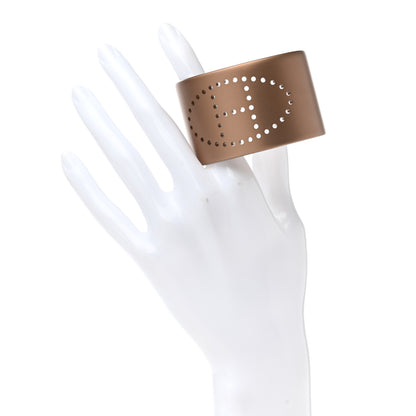 Hermes Aluminium Evelyne Sunset Cuff Bracelet T3 Gres 2 of 5