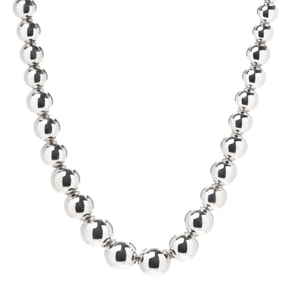 Tiffany Sterling Silver HardWear Graduated Ball Necklace 1 of 6