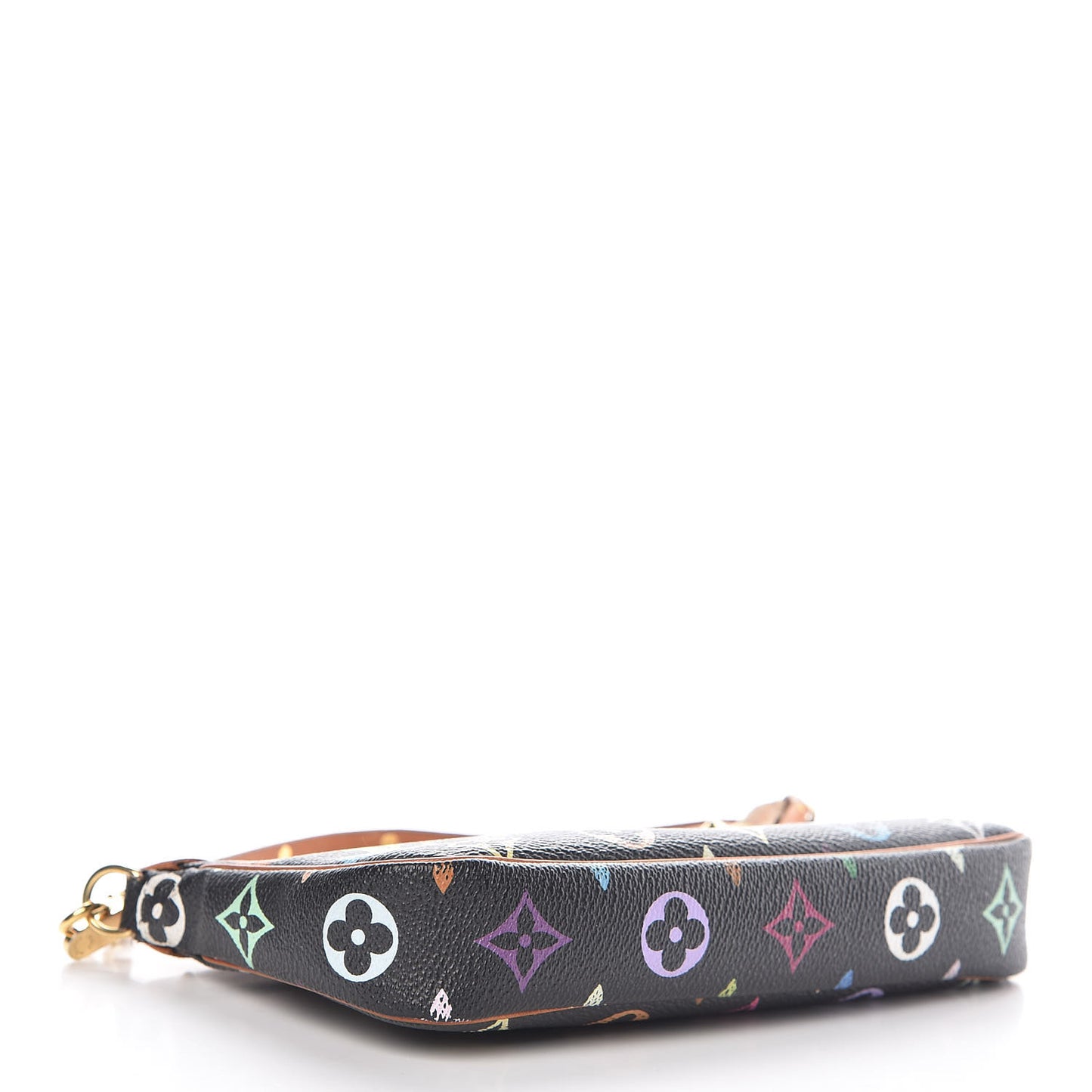 Monogram Multicolor Pochette Accessories Black