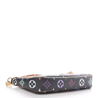 Louis Vuitton Monogram Multicolor Pochette Accessories Black 4 of 13
