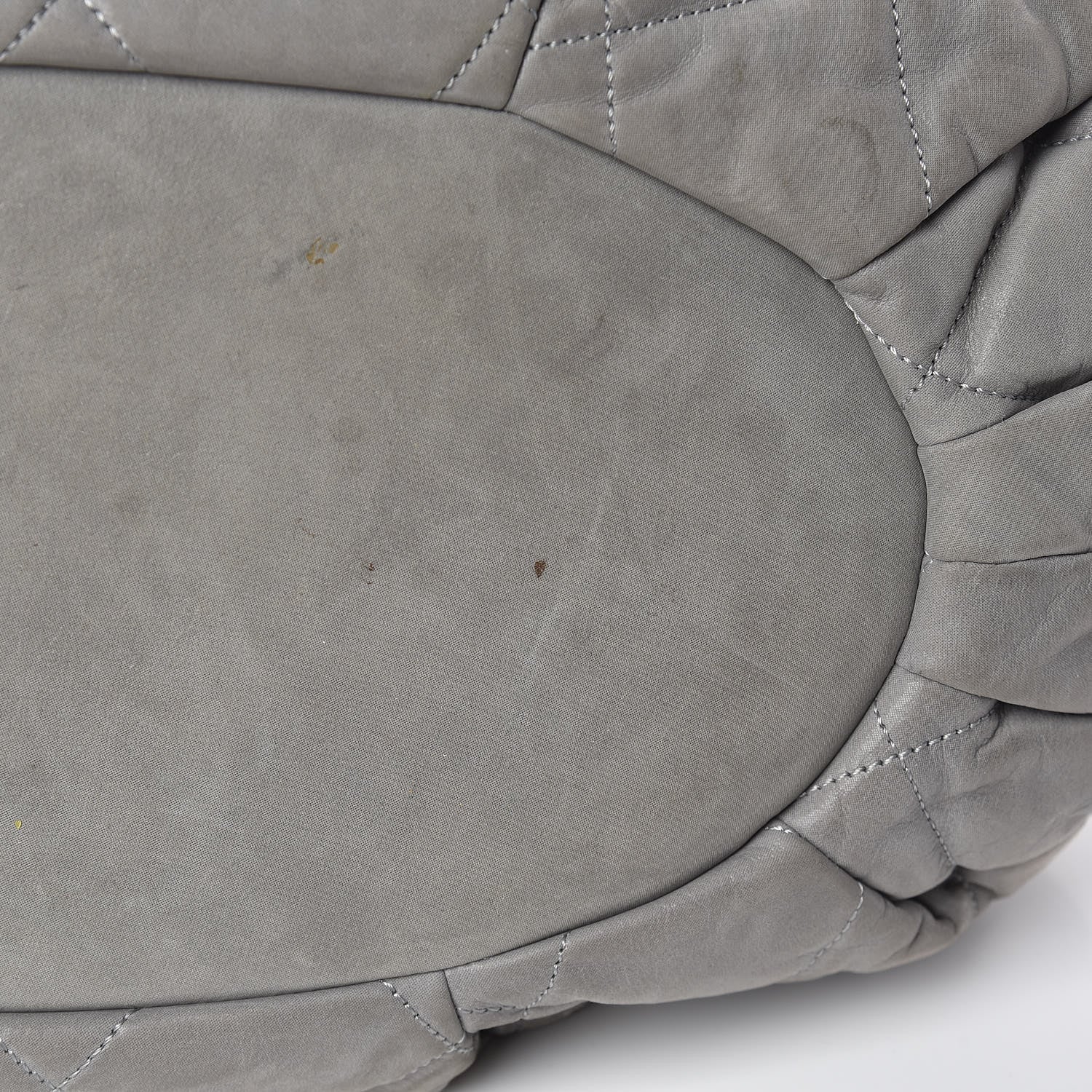 Chanel Iridescent Calfskin Quilted Large In The Mix Tote Grey 13 of 14