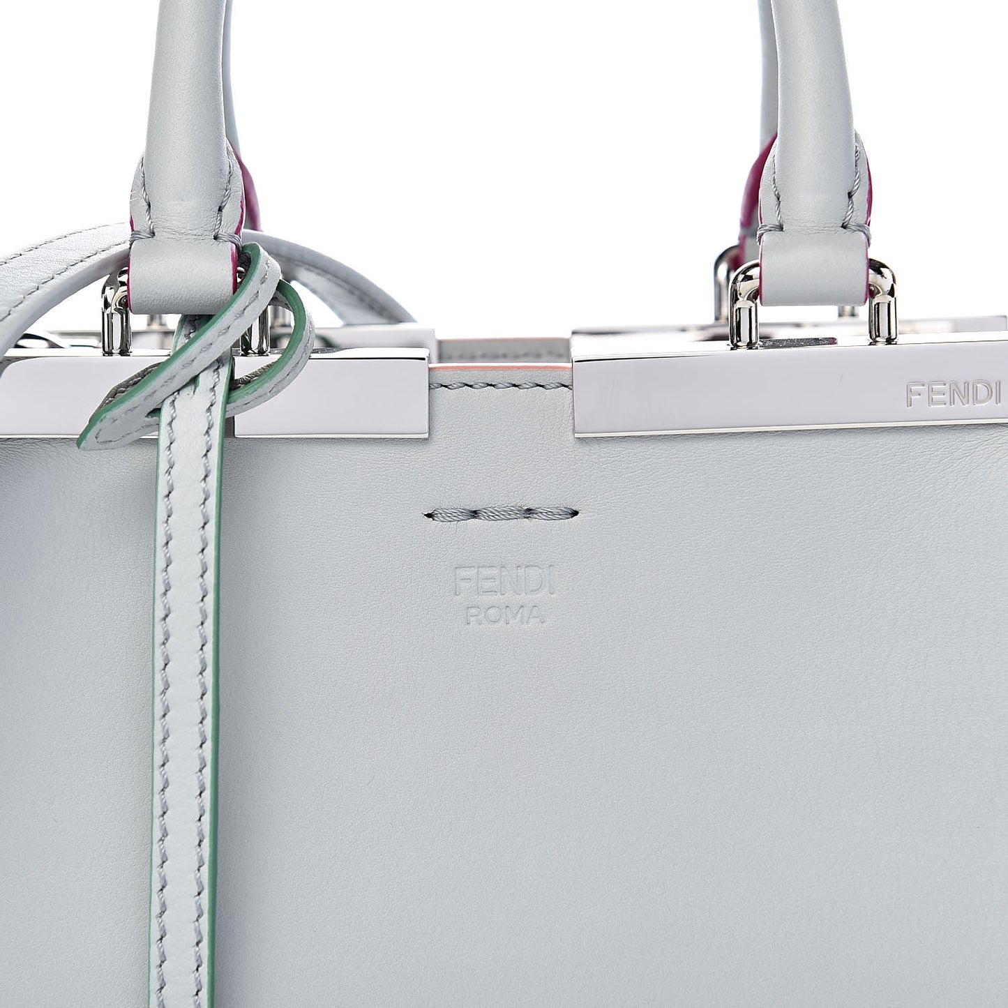 Vitello Dolce Mini 3jours Tote Grigio Perla