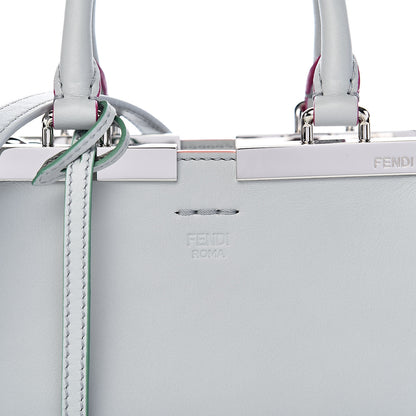 Fendi Vitello Dolce Mini 3jours Tote Grigio Perla 12 of 12
