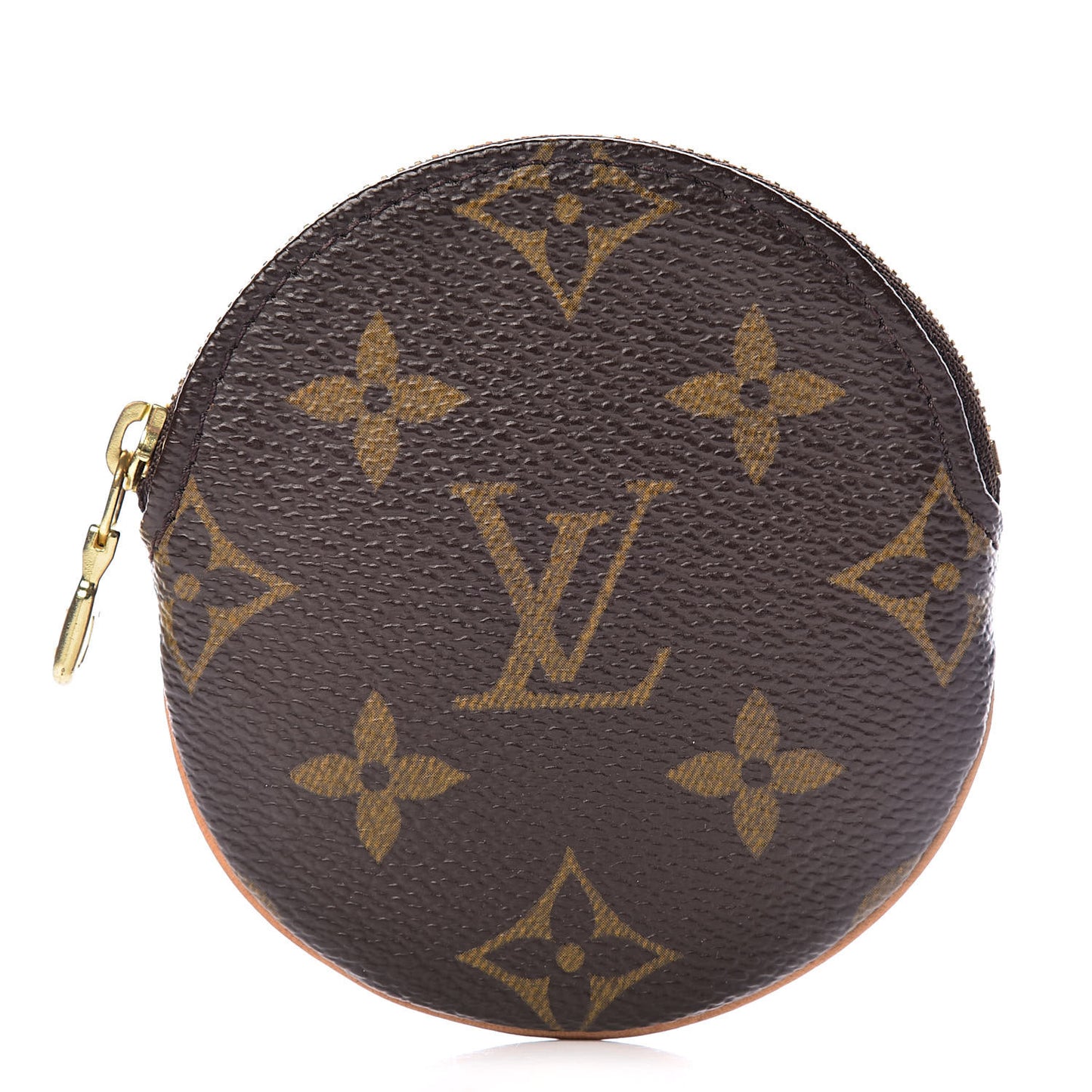 Monogram Round Coin Purse