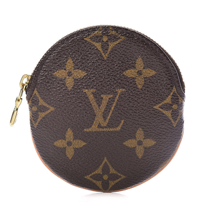 Louis Vuitton Monogram Round Coin Purse 1 of 9