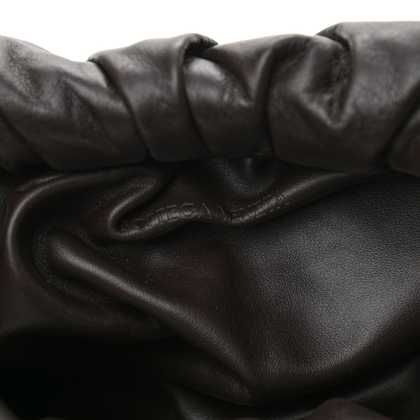Smooth Butter Calfskin Small The Shoulder Pouch Fondente