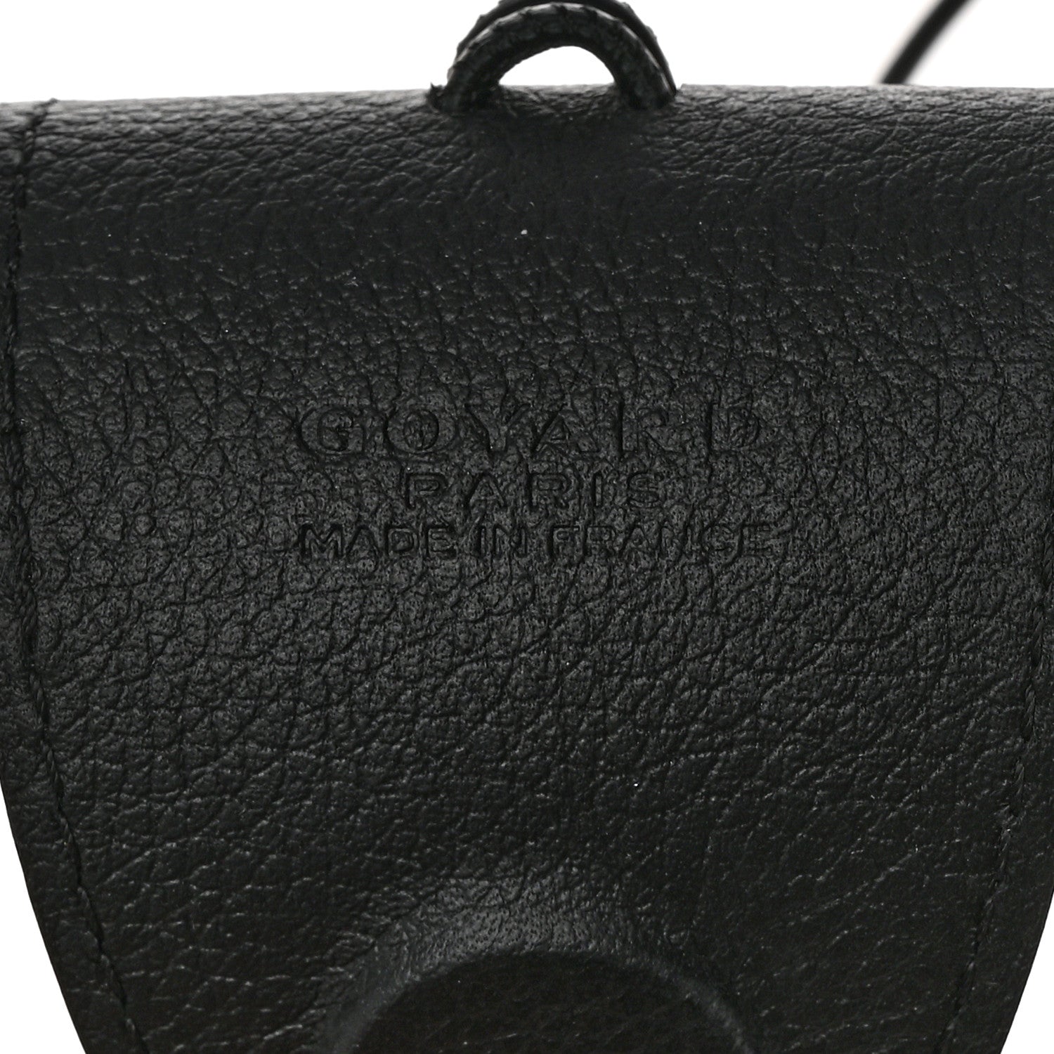 Goyard Calfskin Bag Clip Black 3 of 5