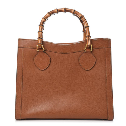 Gucci Calfskin Bamboo Top Handle Tote Brown 1 of 6