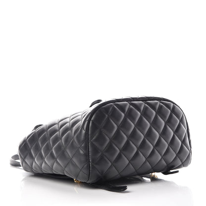 Chanel Lambskin Quilted Small Urban Spirit Backpack Black 4 of 10