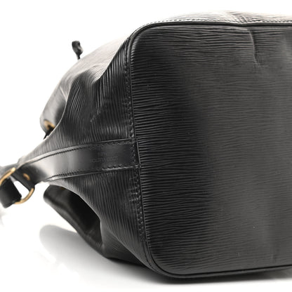 Louis Vuitton Epi Petit Noe Black 7 of 10