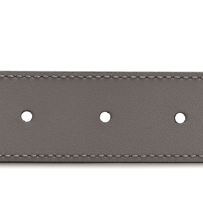 Gucci Calfskin Zumi 30mm Belt 75 30 Dusty Grey 4 of 6