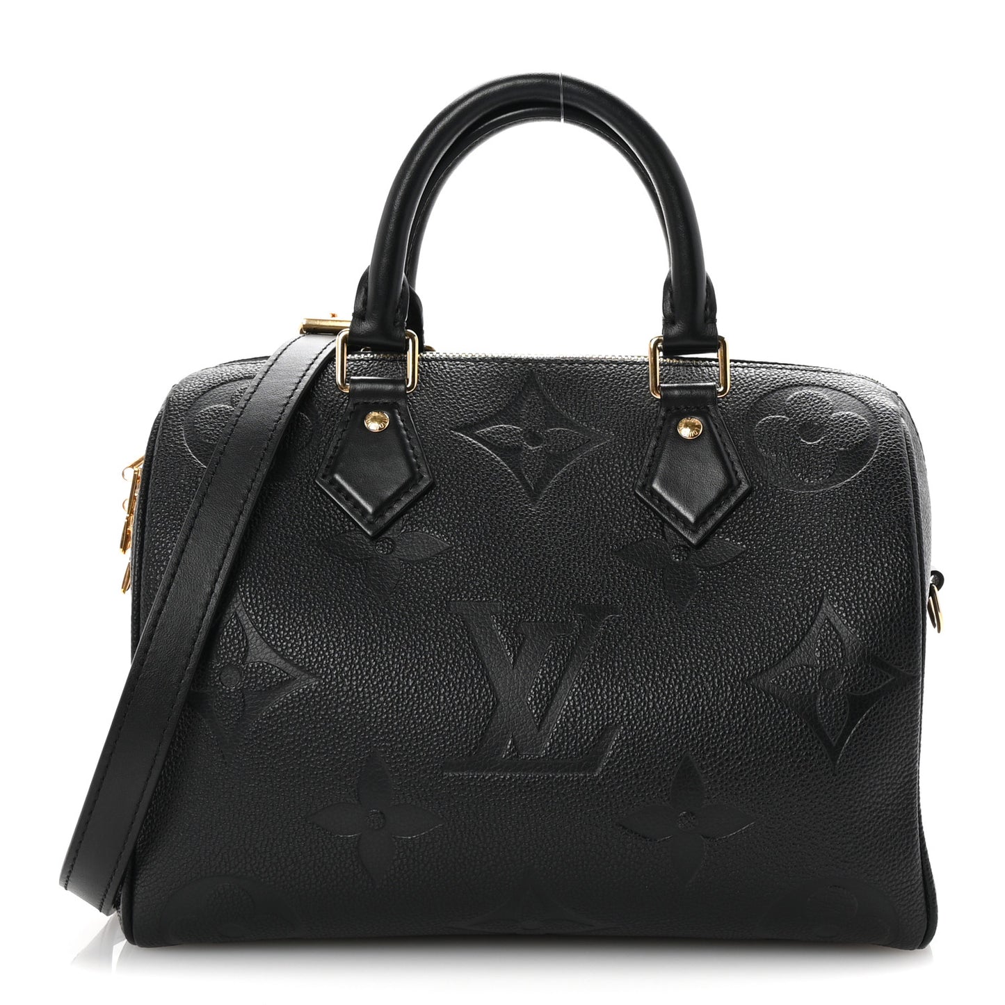 Empreinte Monogram Giant Speedy Bandouliere 25 Black