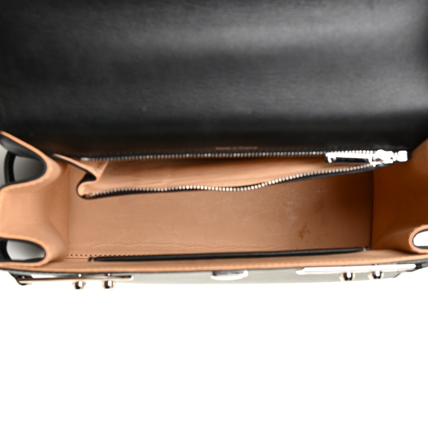 Delvaux Calfskin MM Tempete Satchel Black 5 of 20