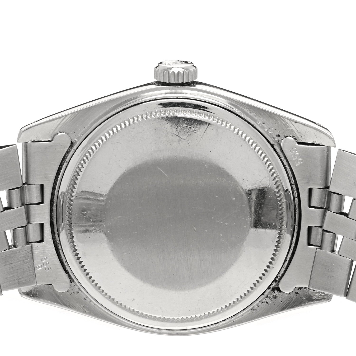 Rolex Stainless Steel 18K White Gold 36mm Oyster Perpetual Datejust Watch Silver 16014 4 of 5