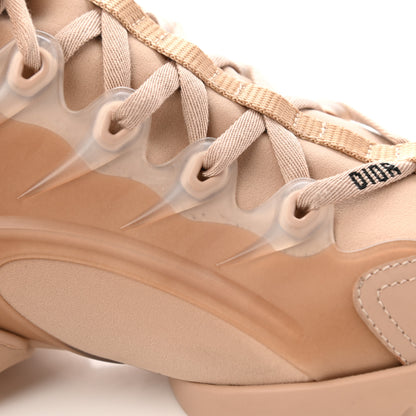 Christian Dior Neoprene Rubber Womens D-Connect Sneakers 36 Nude 12 of 15
