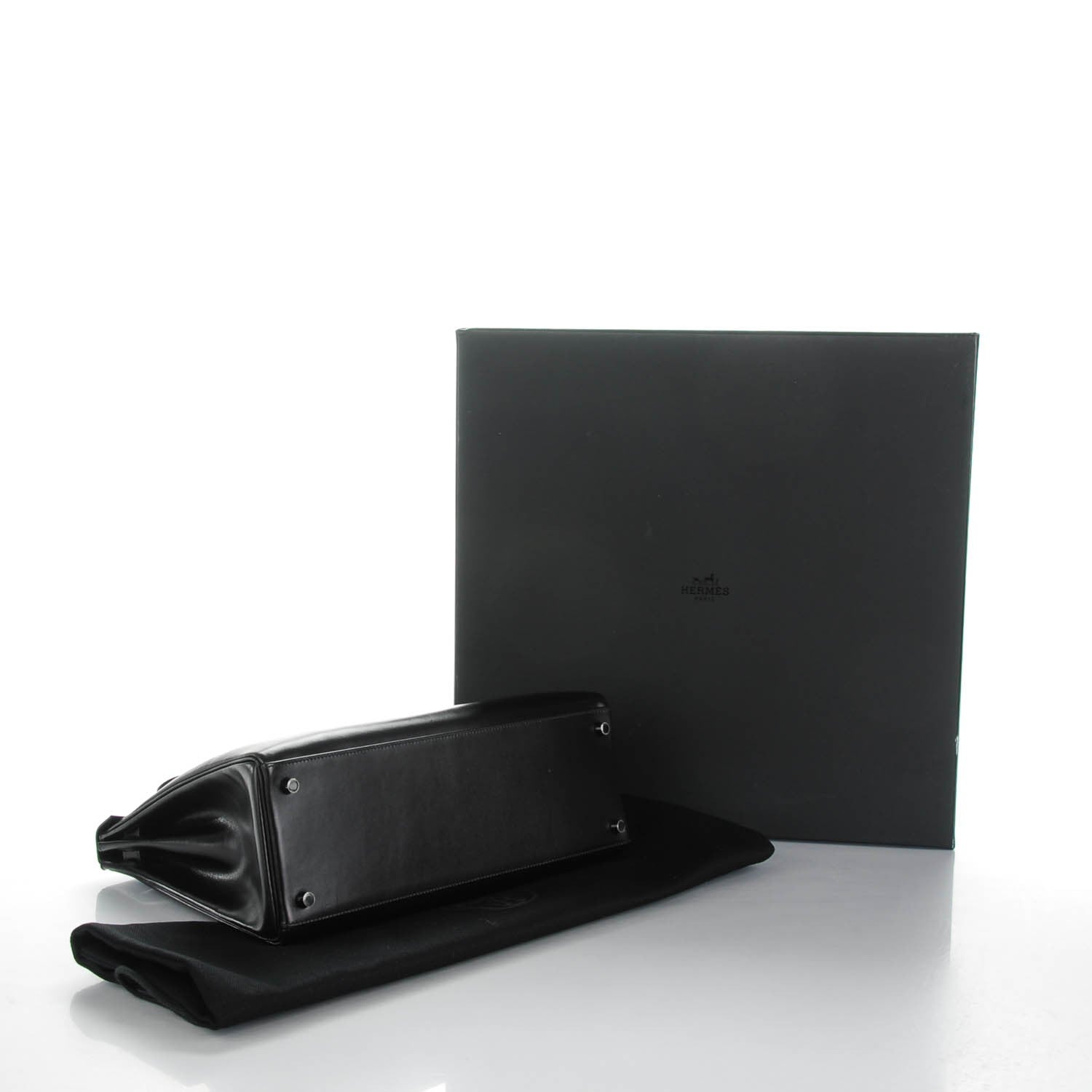 Hermes Box Kelly Retourne 35 So Black 3 of 23