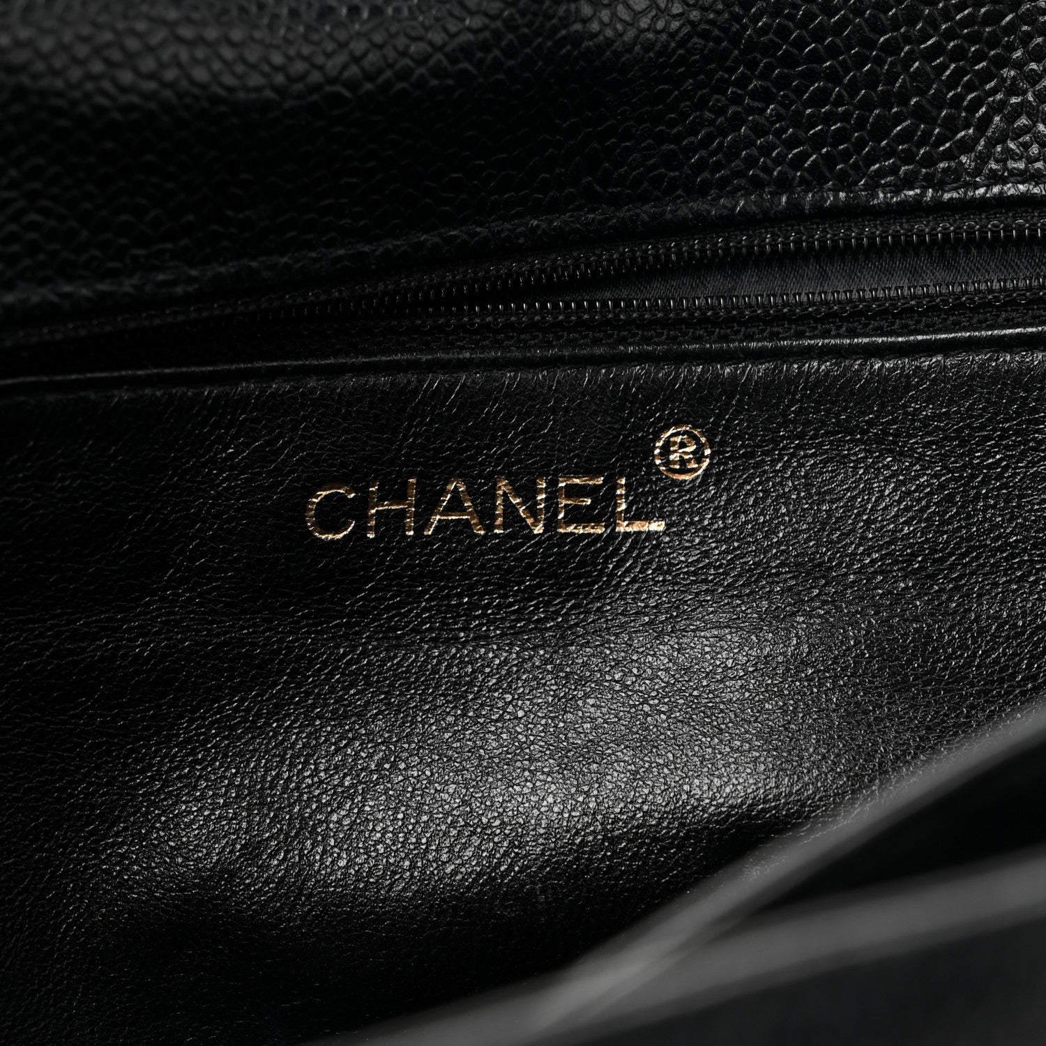 Chanel Caviar CC Shoulder Bag Black 6 of 13