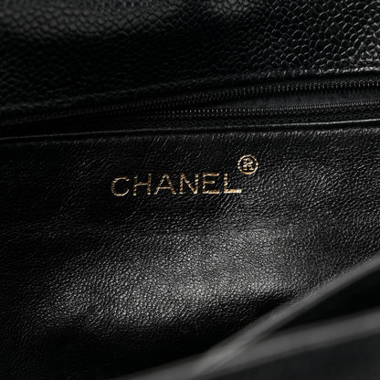 Chanel Caviar CC Shoulder Bag Black 6 of 13