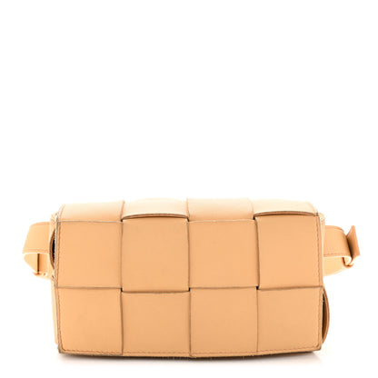 Bottega Veneta Nappa Maxi Intreccio The Belt Cassette Bag Almond 1 of 17