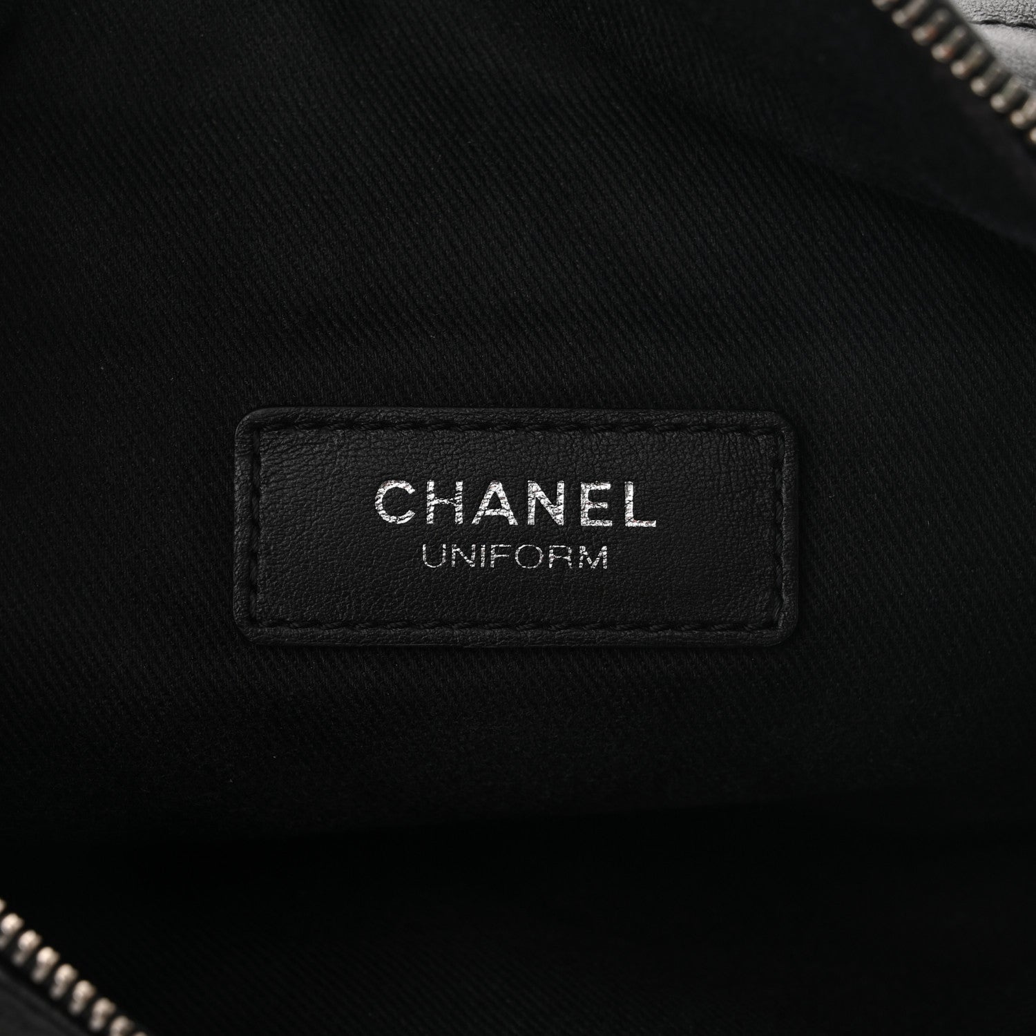Chanel Lambskin Quilted Waist Belt Bag Black 5 of 9