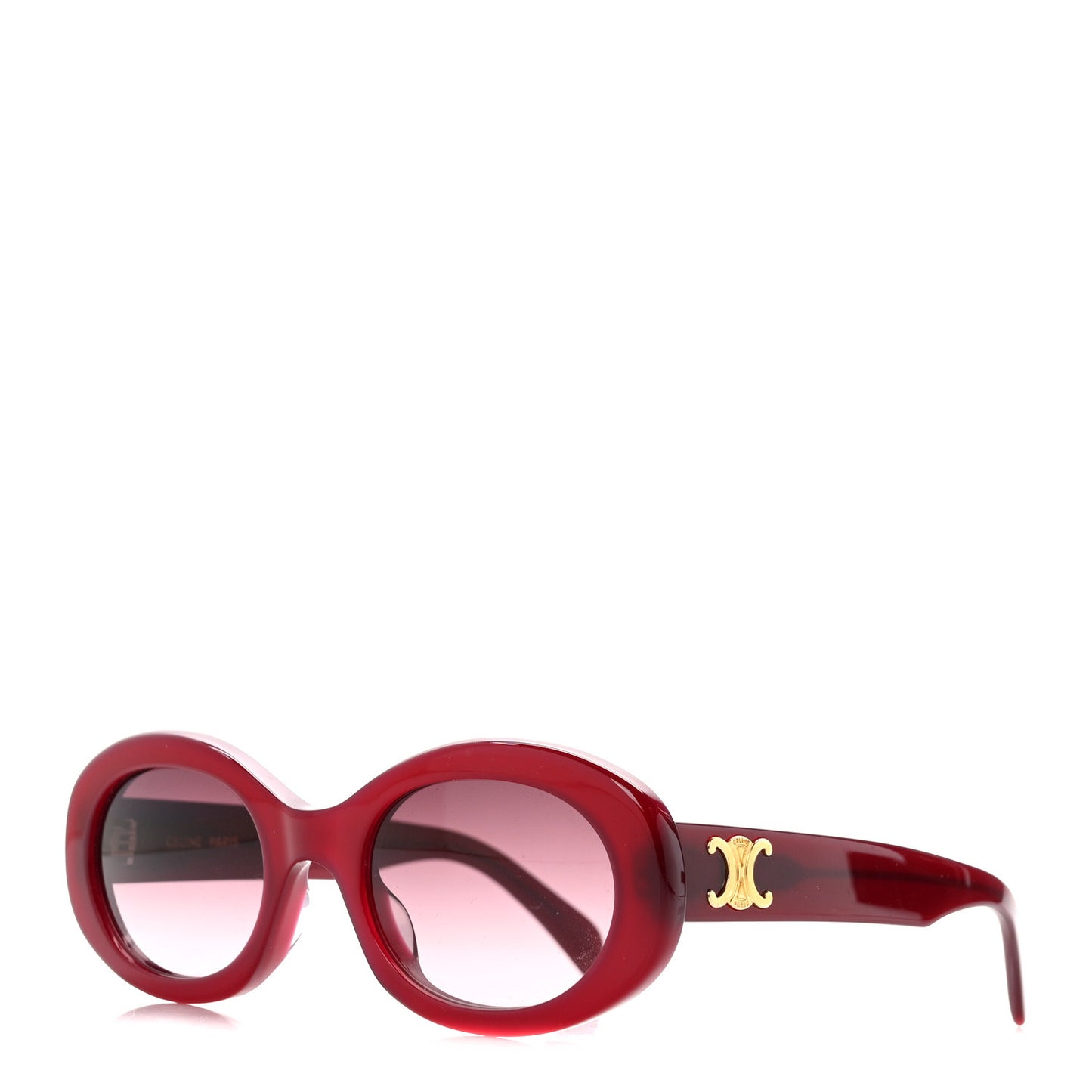 Acetate Triomphe 01 Sunglasses CL 40194U Milky Burgundy