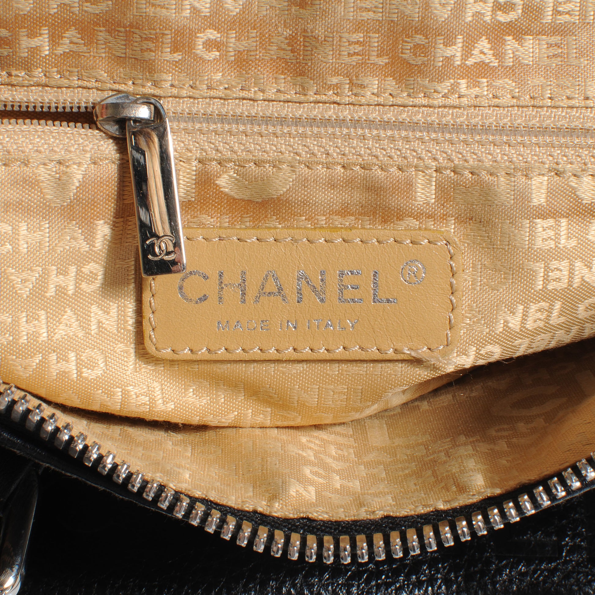 Chanel Leather Medium Tassel Handbag Black 5 of 7