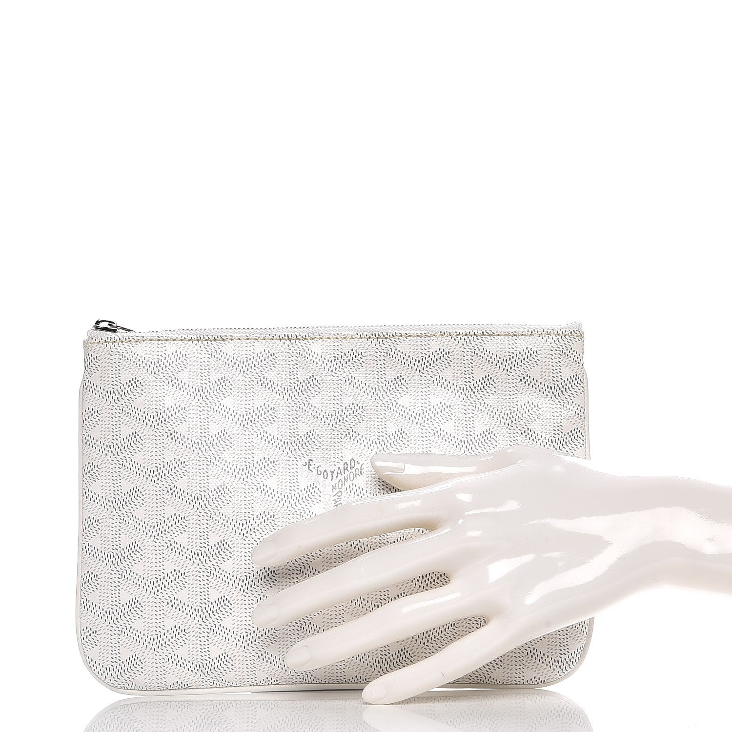 Goyard Goyardine Senat Pochette PM White 2 of 6