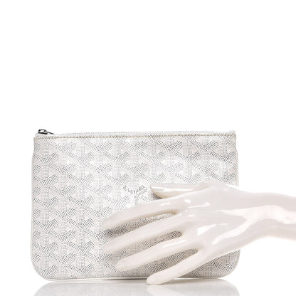 Goyard Goyardine Senat Pochette PM White 2 of 6
