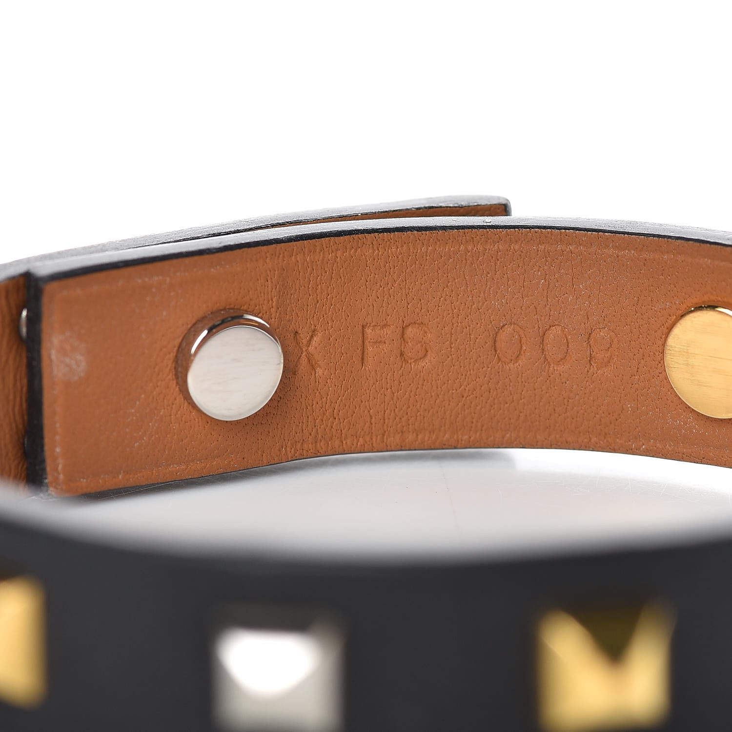 Hermes Swift Mini Dog Clous Carres Bracelet T2 Black 4 of 6