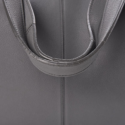 Celine Baby Grained Calfskin Medium Tri-Fold Bag Grey 15 of 15