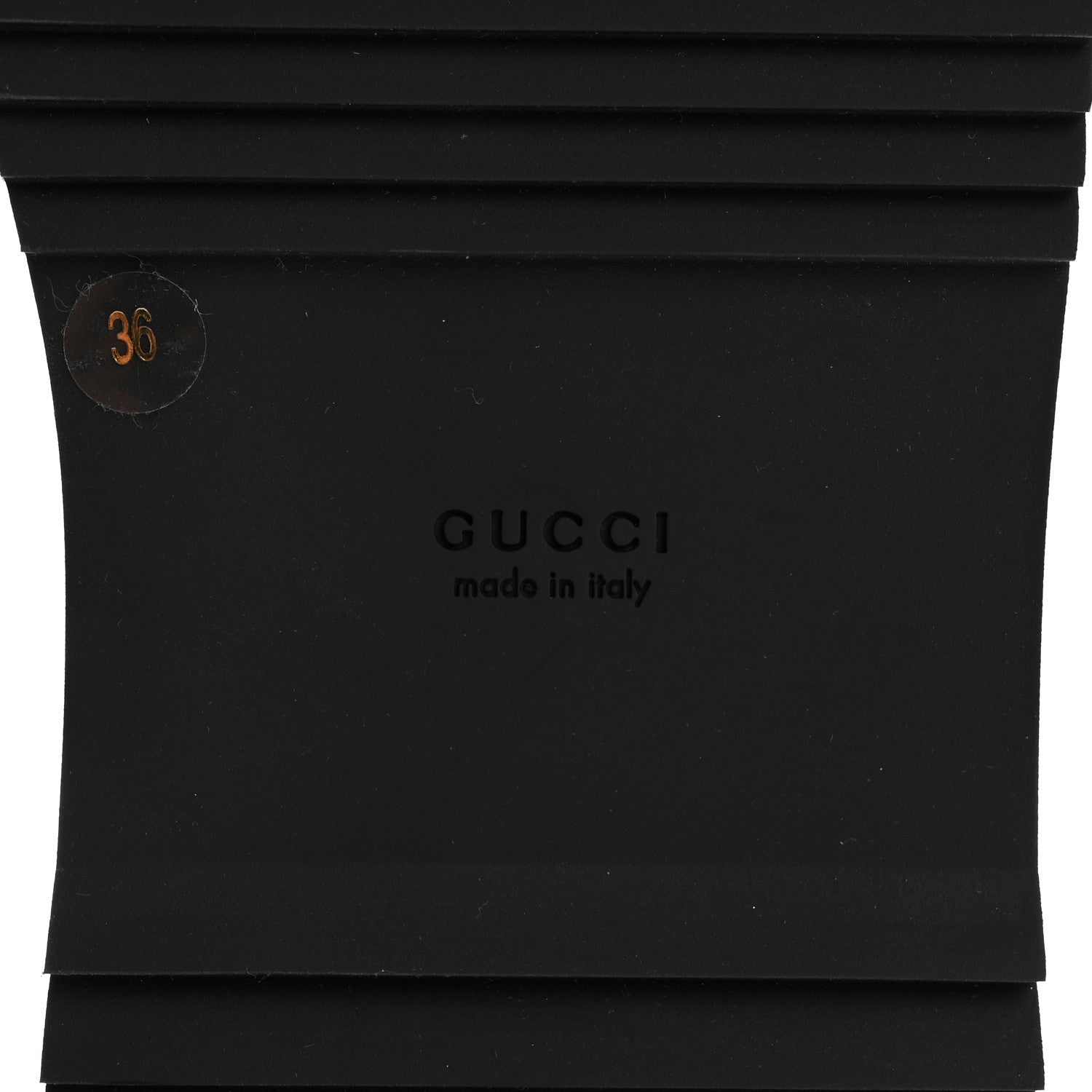 Gucci Jacquard Black Denim GG Monogram Angelina Platform 55mm Slide Sandals 36 Black Ivory 8 of 10