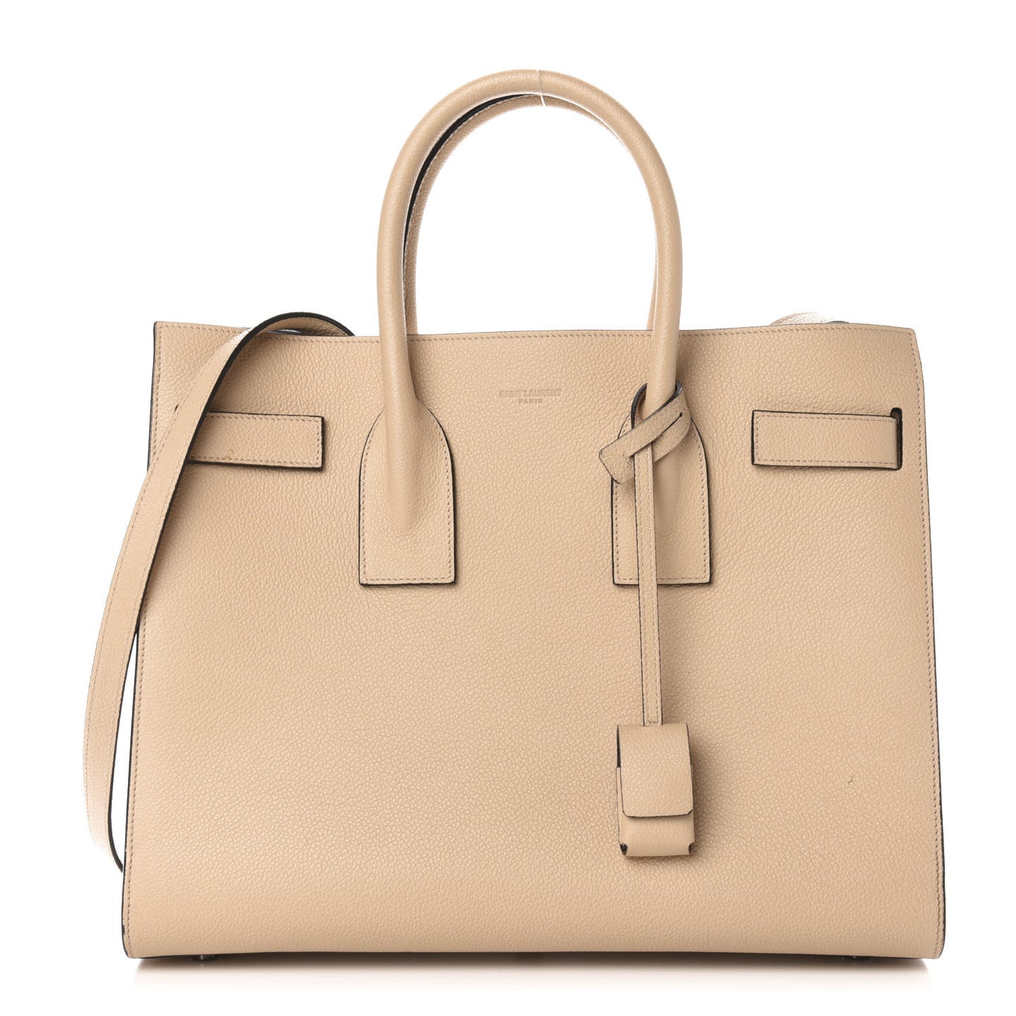 Calfskin Small Sac De Jour Dark Beige